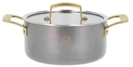 Pillivuyt Gourmet Durance Saucepan with Lid Dia 20 cm 2.9 litres Steel