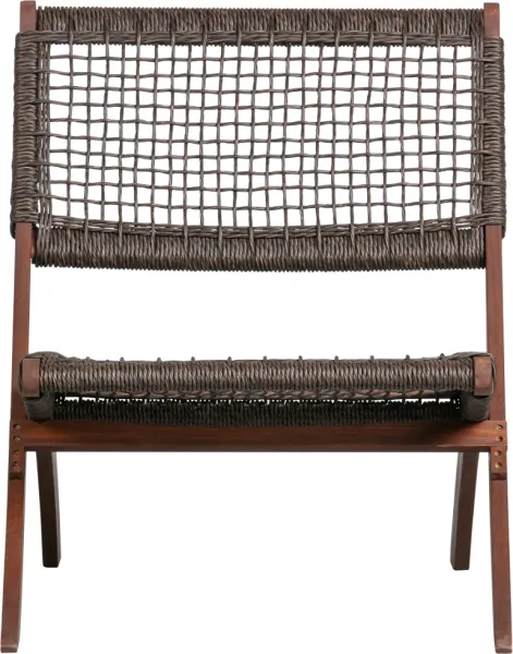 Lois, Foldbar stol, mørkebrun, eukalyptus